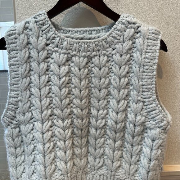 Rachel Comey Baby Blue Romulo Vest - Picture 3 of 7